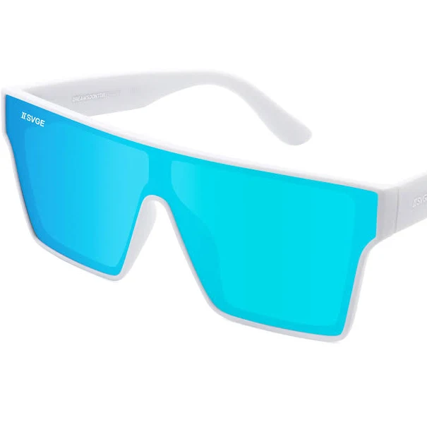 accessory The Nolan Bros Oversized Shield Polarized Sunglasses twosvge.com $67