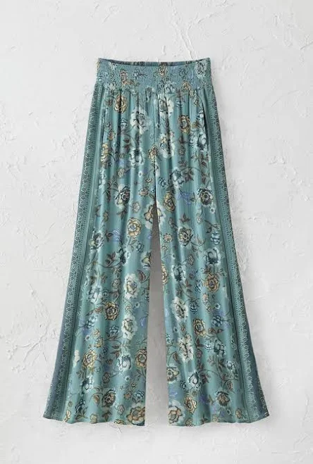 pants Trailing Roses Palazzo Pants Coldwater Creek $99.95