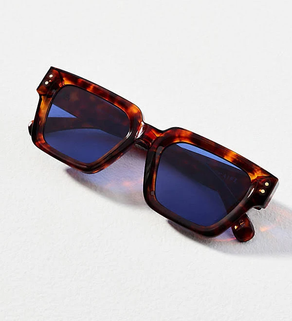 accessory Transit Square Tortoiseshell Sunglasses by AIRE in Brown at Anthropologie Anthropologie $29.95