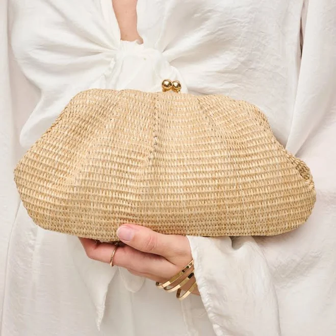 bag Triana Straw Clutch Brinisity $59