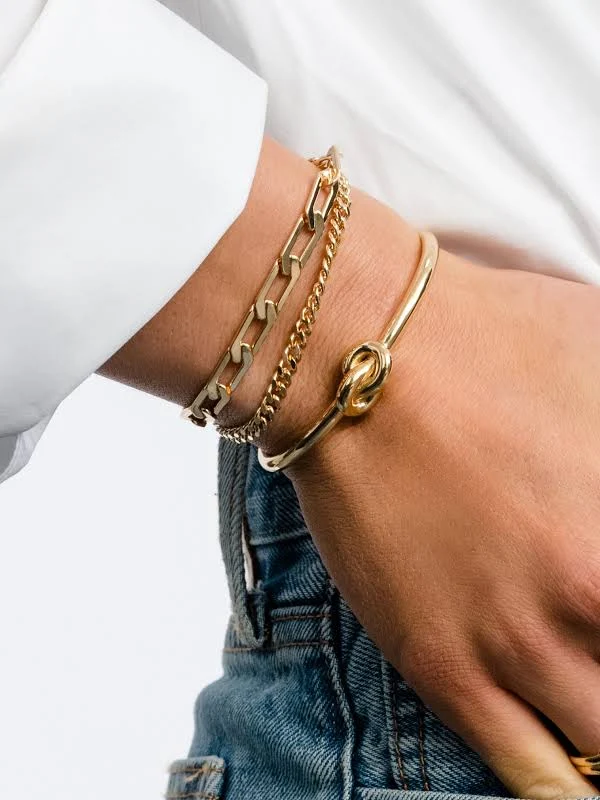 accessory Uncommon James Layered Chain Bracelet Uncommon James $68
