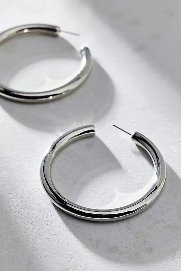 accessory Urban Outfitters Chubby Large Hoop Earrings Urban Outfitters $15