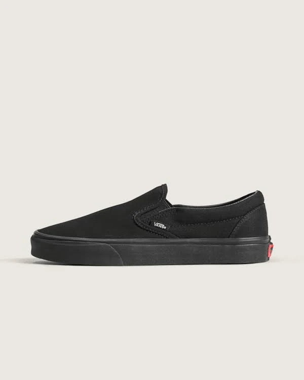 shoes Vans Classic Slip-On Shoes (Blackout) - 5.0 Boys / 6.5 Women Vans $60