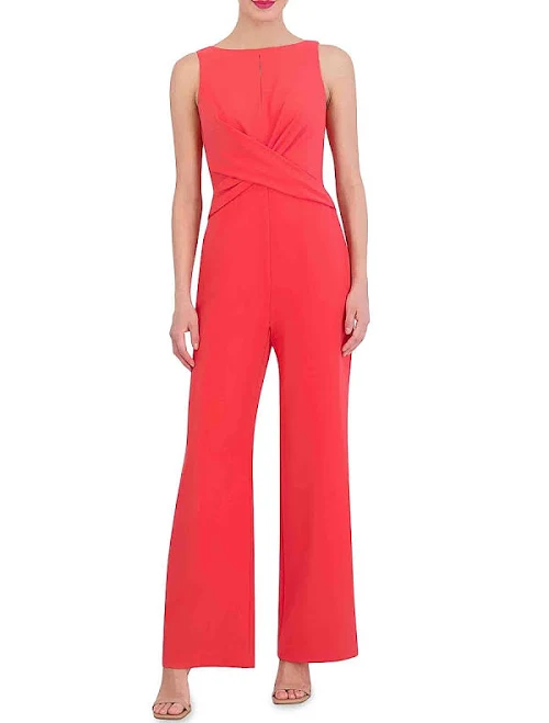 jumpsuit Vince Camuto womens Crisscross Crepe Jumpsuit Saks OFF 5TH $49.97