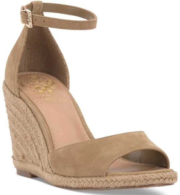 shoes Vince Camuto Women's Felyn Two-Piece Espadrille Wedge Sandals Macy's $76.3