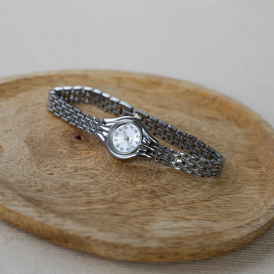accessory Vintage-Inspired Dainty Silver Watch Etsy - Seller $71.93