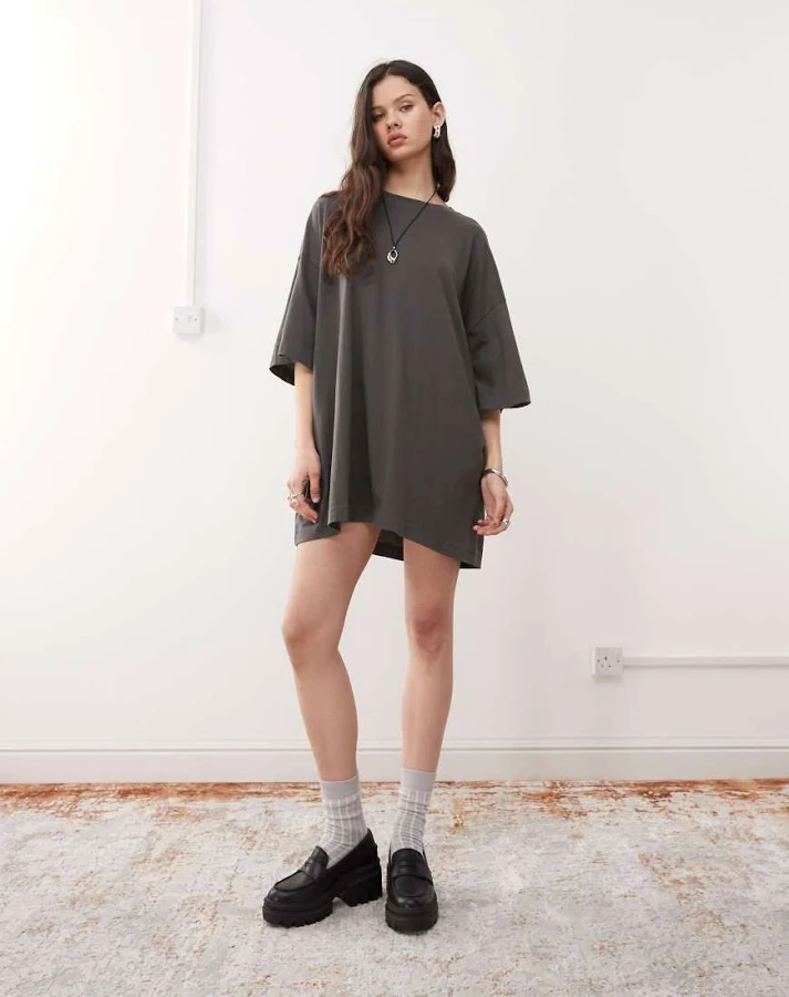 dress Weekday Huge T-Shirt Mini Dress ASOS $24