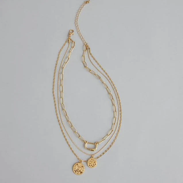 accessory Windsor Effortlessly Stacked Layered Chain Necklace Windsor $13.9