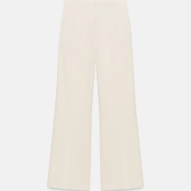 pants Woman Zara Zw Collection High-Waist Wide Leg Pants Zara USA $79.9