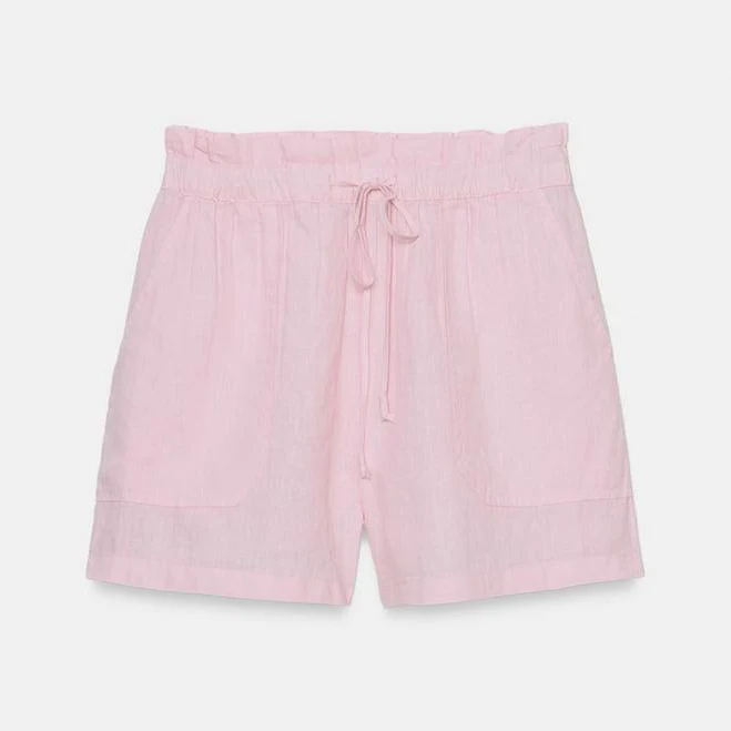 shorts Woman Zara Zw Collection Linen Shorts Zara USA $59.9