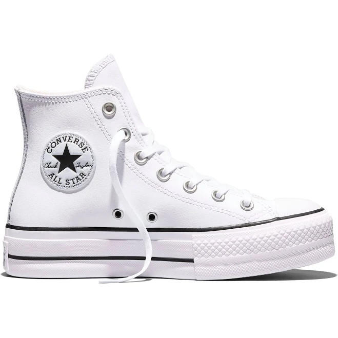 shoes Women Converse Chuck Taylor All Star Lift Platform Leather Converse $85