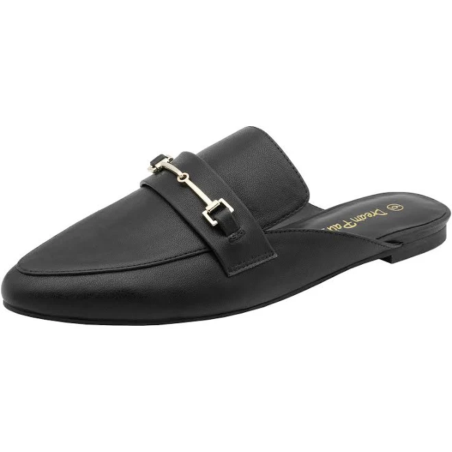 shoes Women Flat Mules Buckle Pointed Toe Backless Slip On Slides Loafer eBay - topshoesusinc $19.99