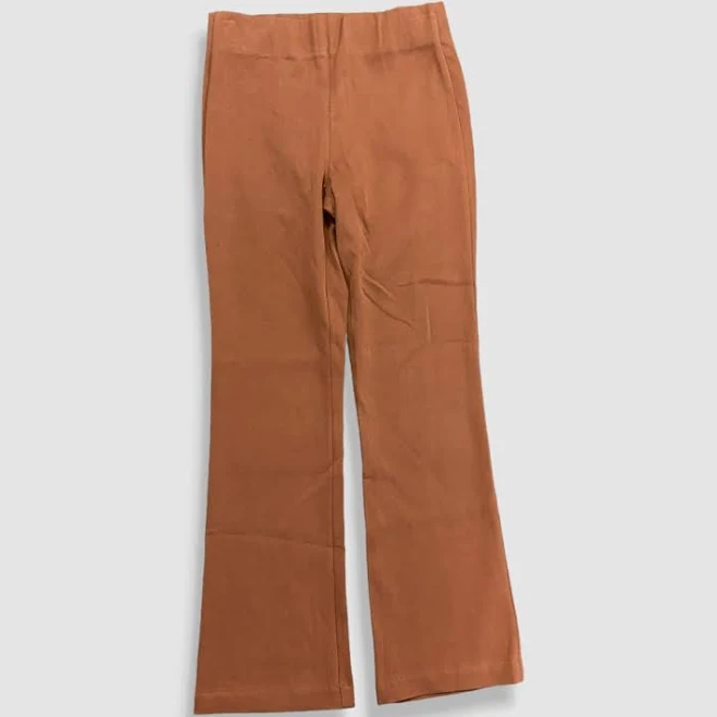 leggings Women's Cotton-Blend Twill Crop Flare Leggings eBay - truehabit $71.08