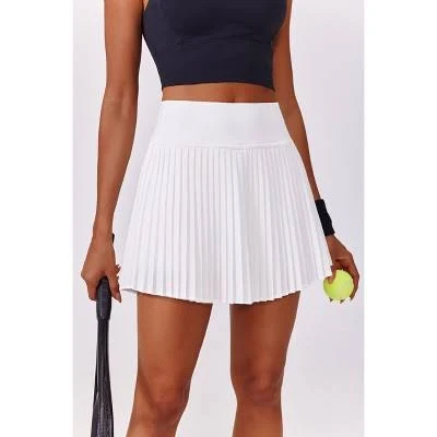 skirt Women's High-Waisted Pleated Tennis Skirt with Pockets Target $18.09
