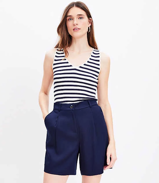 shorts Women's Loft Pleated Shorts in Emory LOFT $24.88