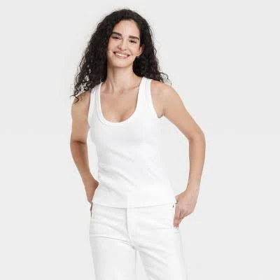 top Women's Slim Fit Tank Top Universal Thread Target $10