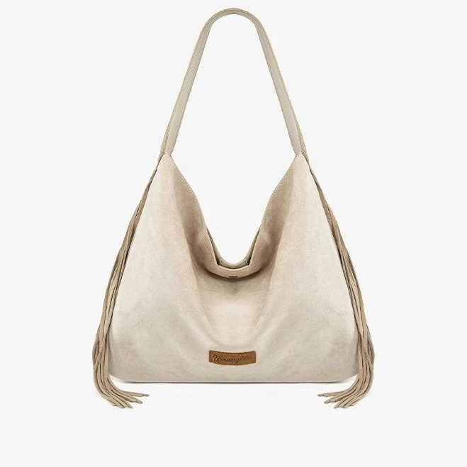 bag Wrangler Boho Fringe Suede Bag Montana West $17.99