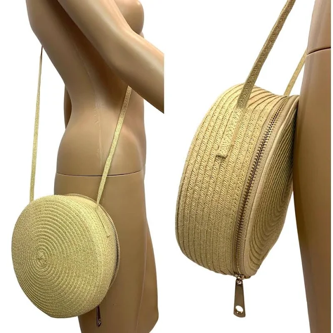 bag Y2K Round Straw Crossbody Bag Etsy - Seller $22