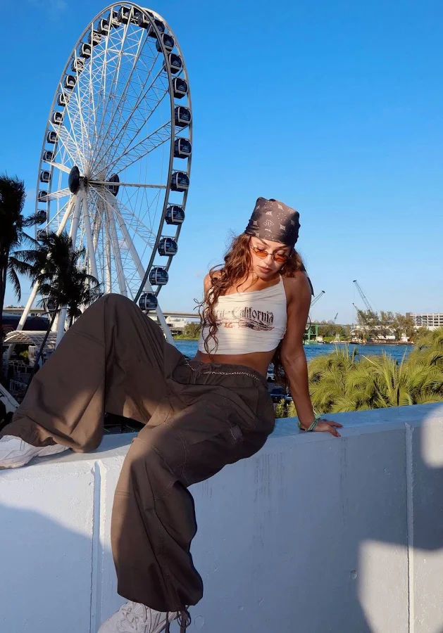 baggy oversized outfit YoungLA for Her W283 Off-Duty Pants YoungLA $52