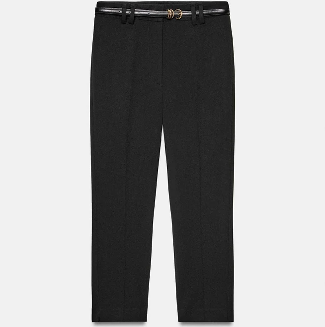 pants Zara Belted Capri Pants Zara USA $49.9