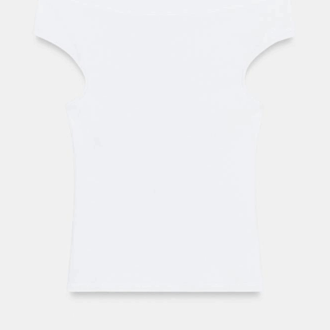top Zara Boat Neck T-Shirt Zara USA $14.9