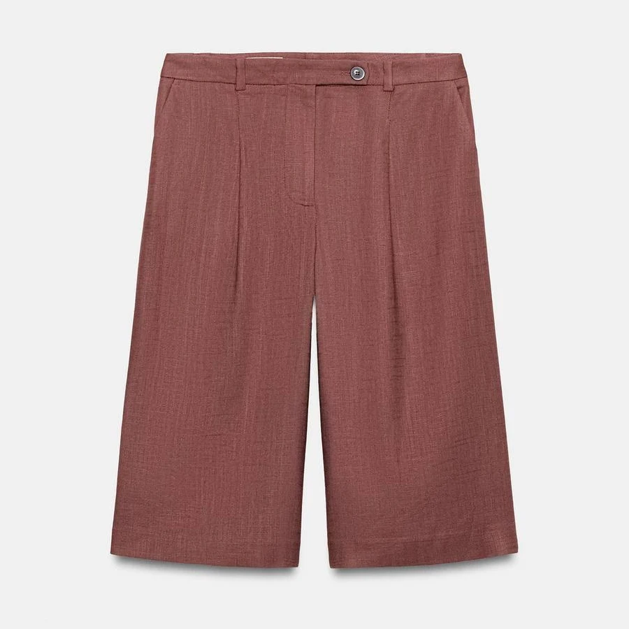shorts Zara Linen Blend Long Shorts Zara USA $49.9