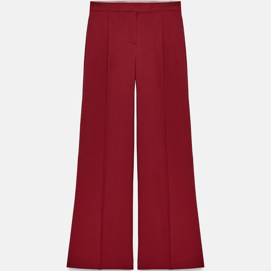 pants Zara Wide Leg Pleated Pants Zara USA $59.9