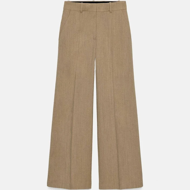 pants Zara Wool Blend Front Seam Pants Zara USA $119