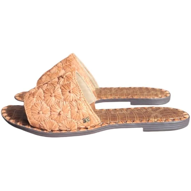 Sam Edelman Giovanna Raffia Slide Sandals