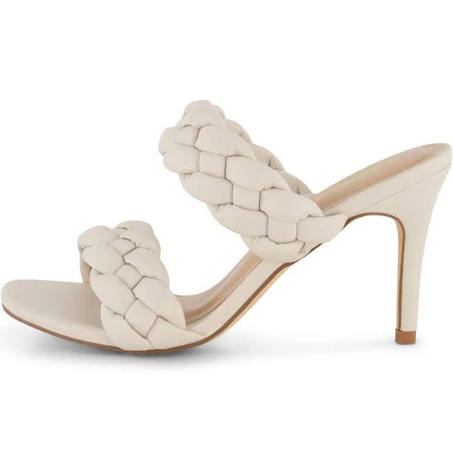 Cushionaire Women's Suzy Braided Memory Foam Dress Sandal