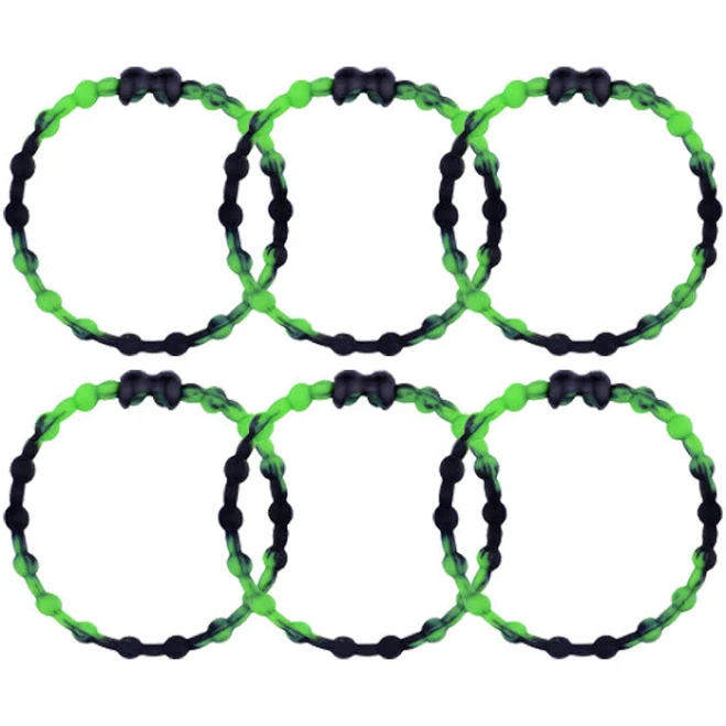 6-Pack Edgy Elegance for the Bold Hair Ties