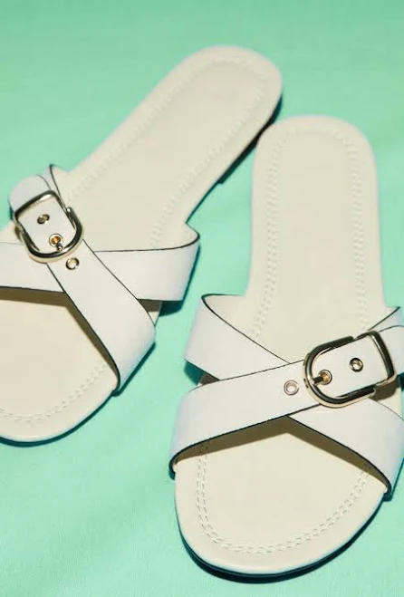 H&M Ladies Crossover-Strap Sandals