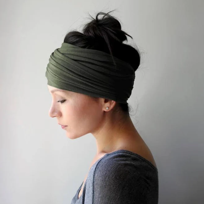 Women's Stretchy Jersey Head Wrap
