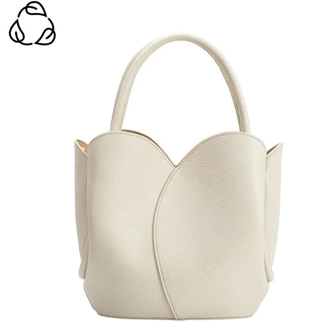 Melie Bianco Tulip Recycled Vegan Top Handle Bag