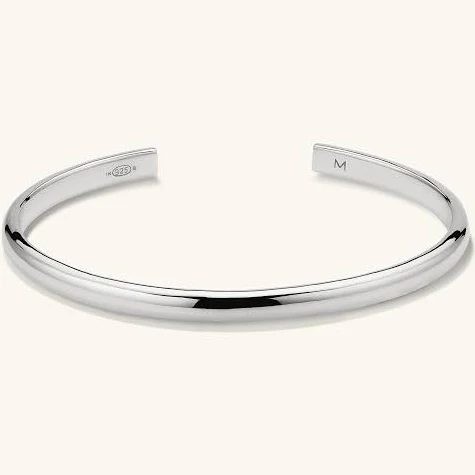 Mejuri Sterling Silver Cuff Bold Bracelet