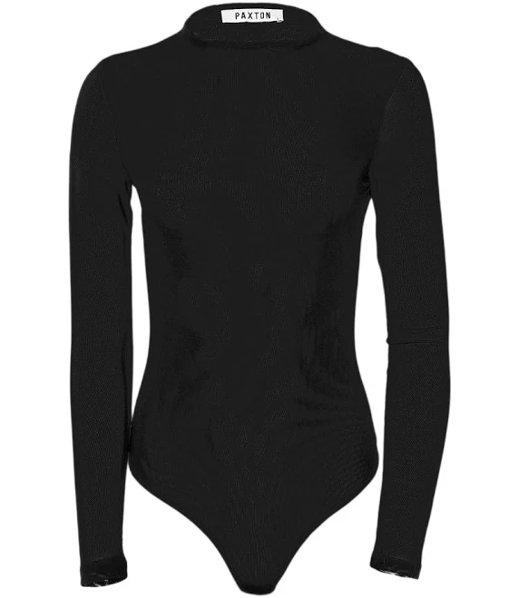 Akira New Body Mesh Long Sleeve Bodysuit