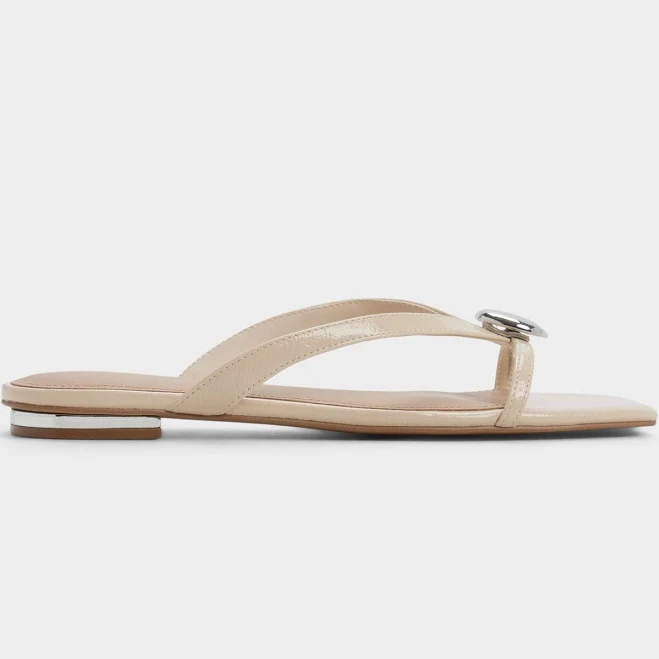 White canvas slip-on sneakers