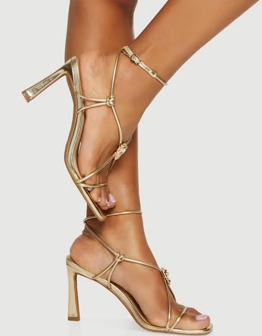 Women's Faux Leather Stiletto Heels