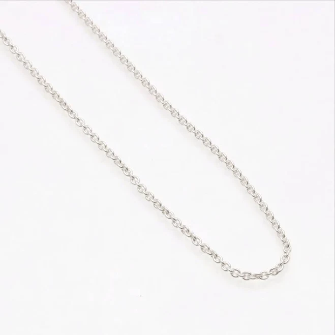 Sterling Silver Medium Cable Link Chain