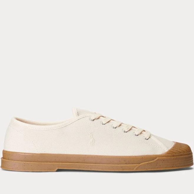 Ralph Lauren Women's Essence 100 Canvas Cap-Toe Sneaker