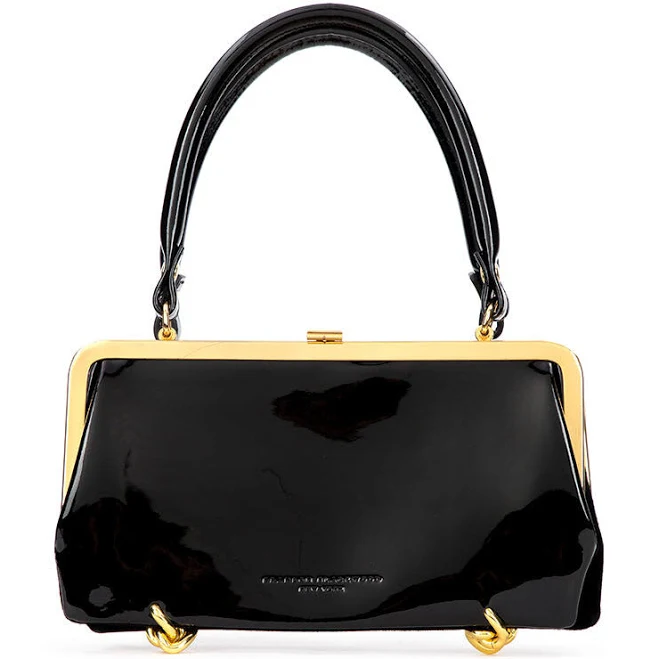 Brandon Blackwood Gemini Patent Leather Purse