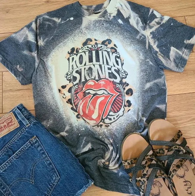 The Rolling Stones Graphic Distressed T-Shirt