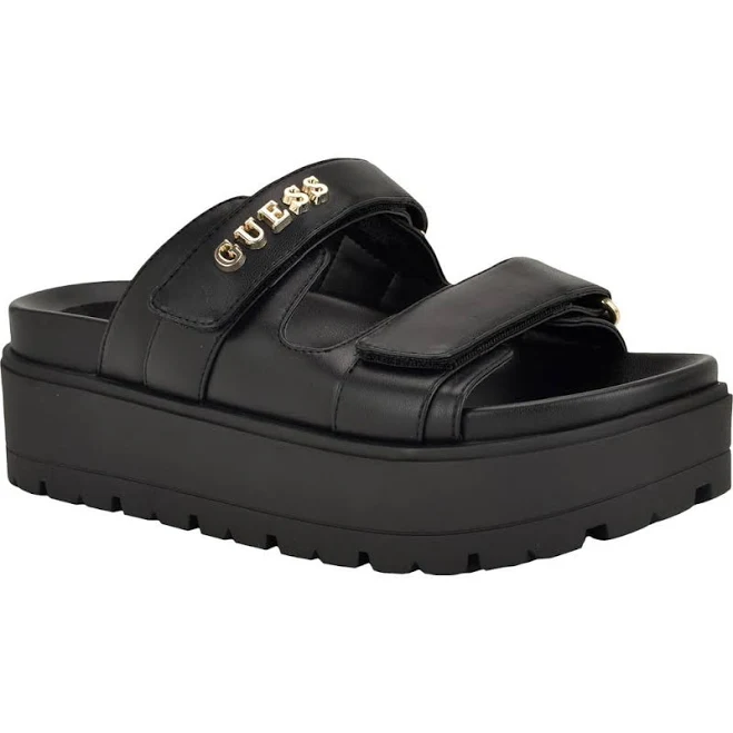 GUESS Women's Faxon Platform Lug Sole Sandals