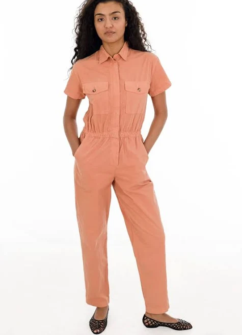 RJC3201GD Short Sleeve Utility Jumpsuit
