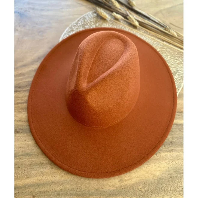 Wide Brim Felt Hat