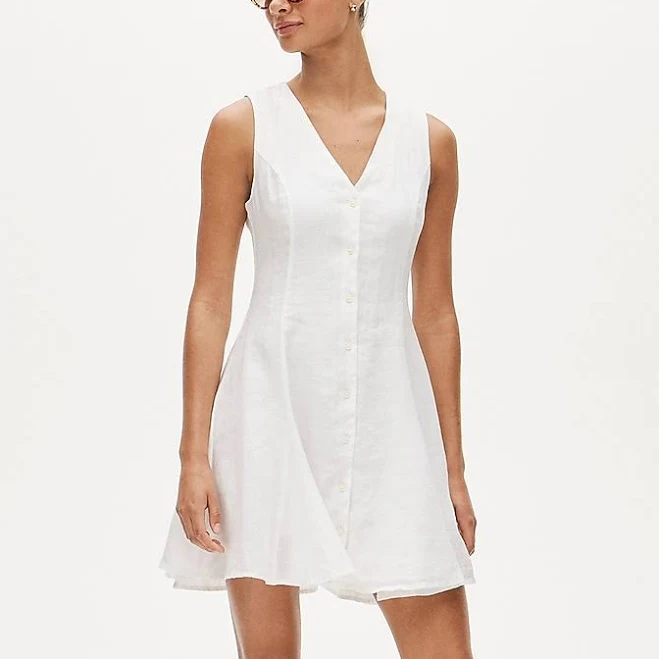 J.Crew Women's Linen Mini Dress