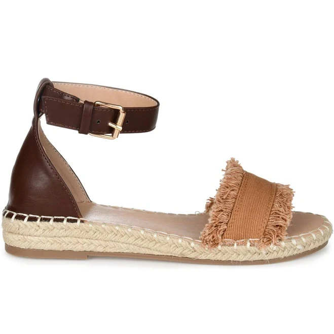 JOURNEE Collection Women's Tristeen Espadrille Sandals