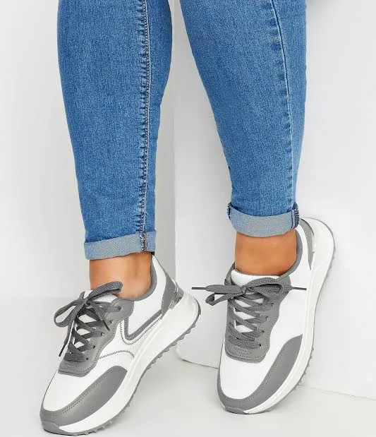 Yours Women's Wide E Fit Chunky Trainers