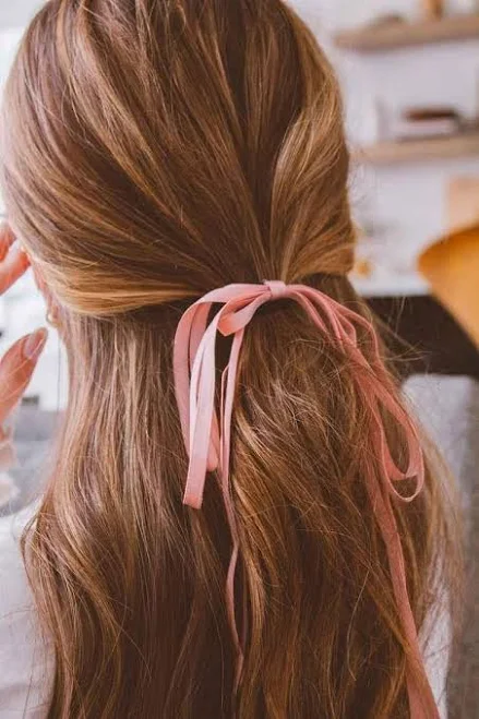 Love Classic Dainty Ribbon Ponytail