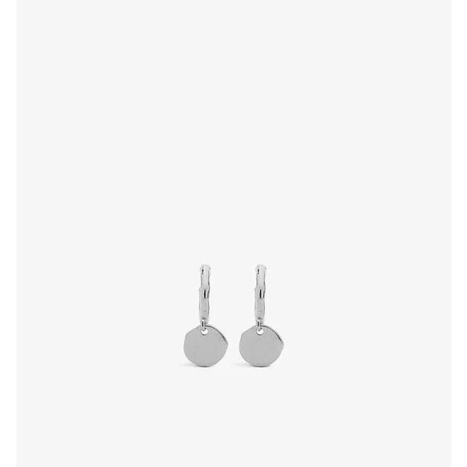 Monica Vinader Sterling Silver Siren Muse Mini Drop Earrings